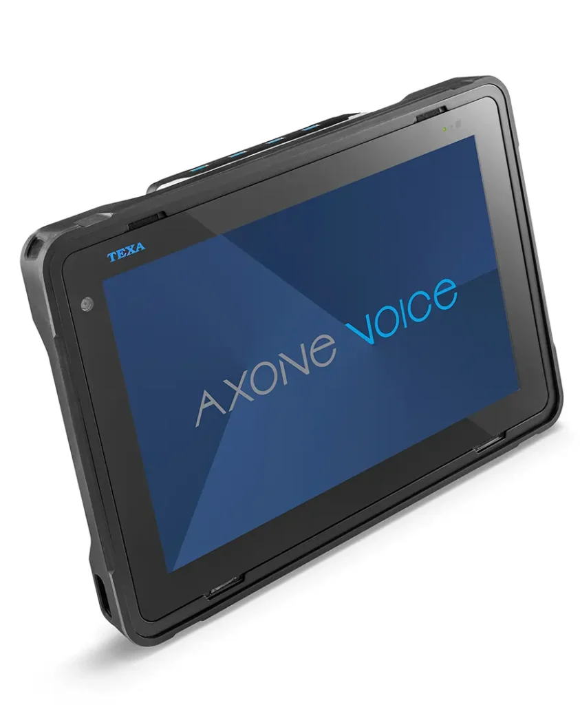 Axone Voice - prednji pogled - dijagnostički tablet